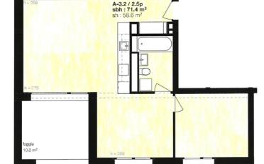 Appartement 2.5 pièces - image - 2