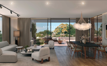 Terrace flat 5 rooms - image - 1