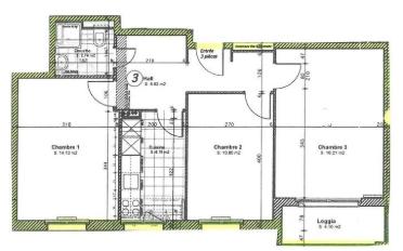Apartment 3 rooms - image - 9