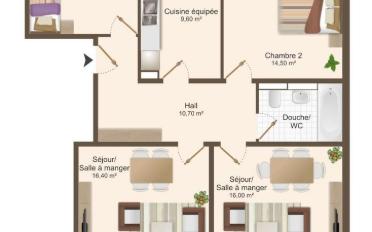 Wohnung 4 Zimmer - image - 7