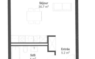 Wohnung 1.5 Zimmer - image - 6