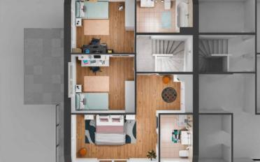 Maison contiguë 5.5 pièces - image - 11