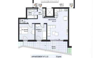 Apartment 3.5 rooms - image - 10