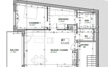 Apartment 2.5 rooms - image - 2