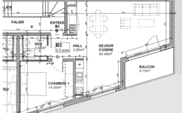 Apartment 2.5 rooms - image - 2