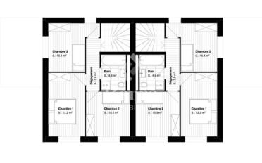 Maison contiguë 4.5 pièces - image - 4