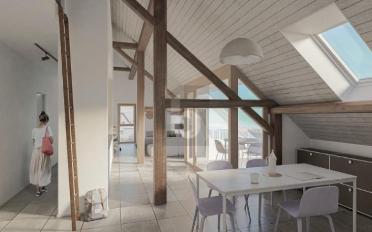 Roof flat 4.5 rooms - image - 4