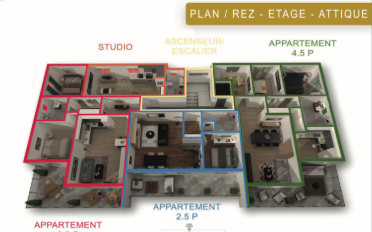 Wohnung 4.5 Zimmer - image - 3