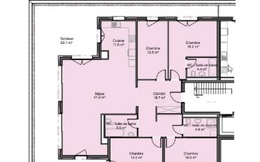 Apartment 5.5 rooms - image - 2