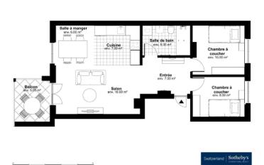 Wohnung 3.5 Zimmer - image - 5