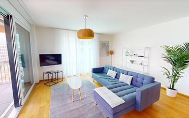 Furnished flat 4 rooms - image - 1