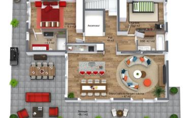 Attic flat 3.5 rooms - image - 4