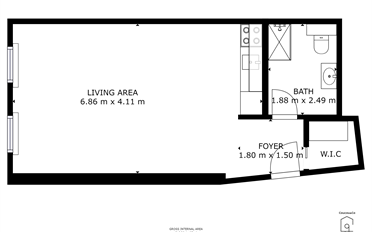 Möbl. Wohnobj. 1.5 Zimmer - image - 13