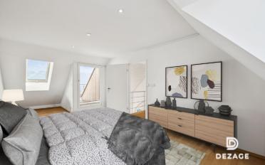 Attic flat 4.5 rooms - image - 7