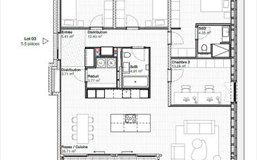 Apartment 5.5 rooms - image - 4
