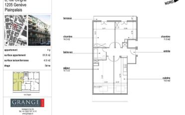 Furnished flat 4 rooms - image - 7