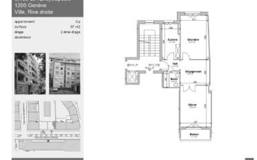 Appartement 3 pièces - image - 2
