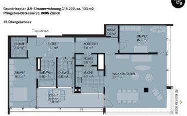 Apartment 3.5 rooms - image - 13
