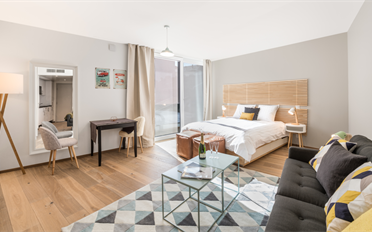 Furnished flat 1 room - image - 1