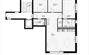 Wohnung 4.5 Zimmer - image - 4