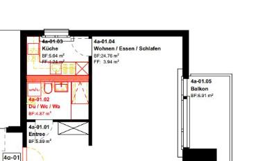 Wohnung ein Zimmer - image - 5