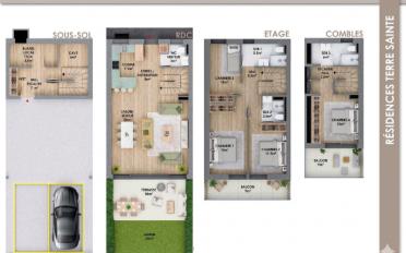 Maison contiguë 5.5 pièces - image - 7