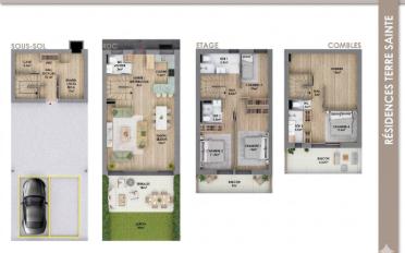 Maison contiguë 6.5 pièces - image - 7