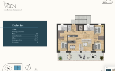 Attic flat 5.5 rooms - image - 10