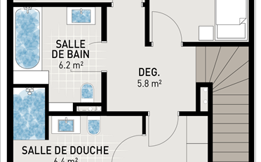 Row house 5.5 rooms - image - 13