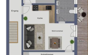 Apartment 3.5 rooms - image - 9