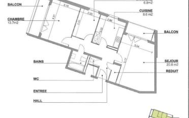Wohnung 3.5 Zimmer - image - 2