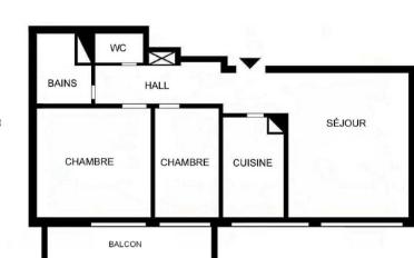 Apartment 4 rooms - image - 2