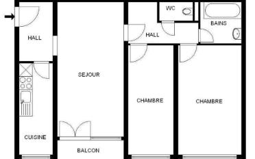 Appartement 4 pièces - image - 2