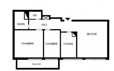 Appartement 4 pièces - image - 2