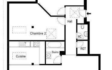 Apartment 4 rooms - image - 2