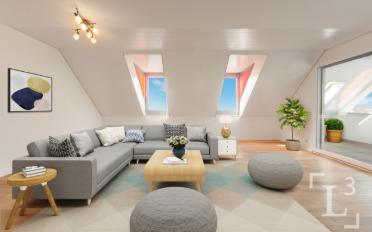 Attic flat 4.5 rooms - image - 2