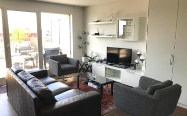 Terrace flat 2 rooms - image - 2