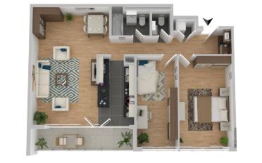 Apartment 3 rooms - image - 9