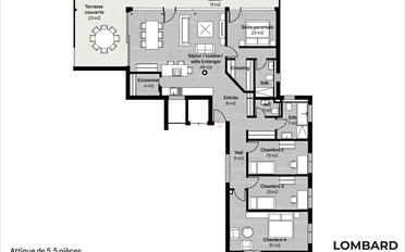 Attic flat 5.5 rooms - image - 11