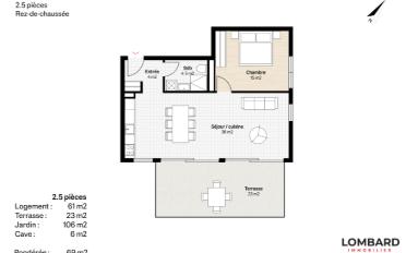 Wohnung 2.5 Zimmer - image - 6