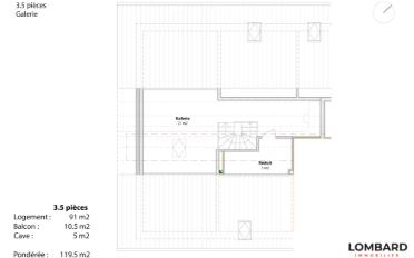 Appartement 3.5 pièces - image - 12