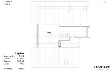Apartment 3.5 rooms - image - 13