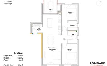 Wohnung 3.5 Zimmer - image - 12