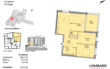 Apartment 3.5 rooms - image - 6