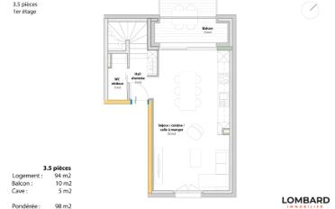 Duplex 3.5 rooms - image - 11