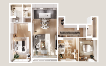 Wohnung 5 Zimmer - image - 6