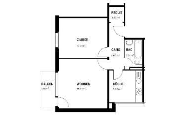 Apartment 2.5 rooms - image - 6