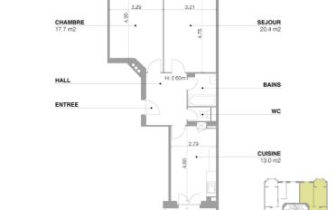 Apartment 3 rooms - image - 7