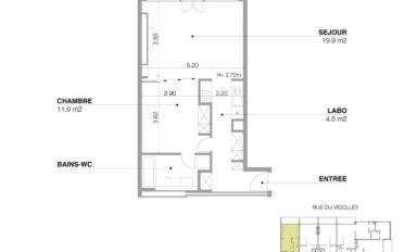 Wohnung 2 Zimmer - image - 1