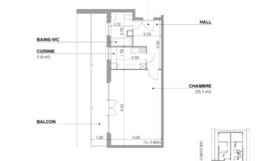 Apartment 1.5 rooms - image - 6